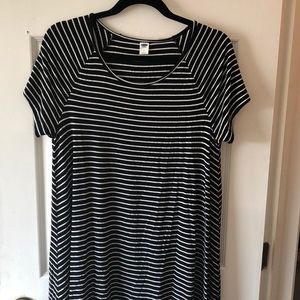 Old Navy Striped Swing Dress